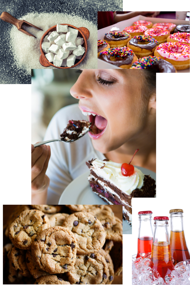 refined sugar and menopause/hot flashes